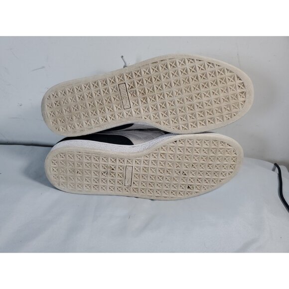 PUMA Suede Classic XXI 37491501 Black & White Men's Shoes Size 10.5 - Picture 9 of 16